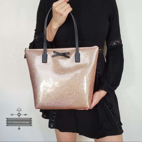 NWT kate spade Jeralyn Street mavis Roségold tote - Picture 5 of 8